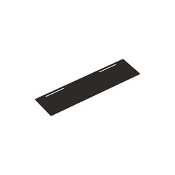 Shelving Plate, black, JALG