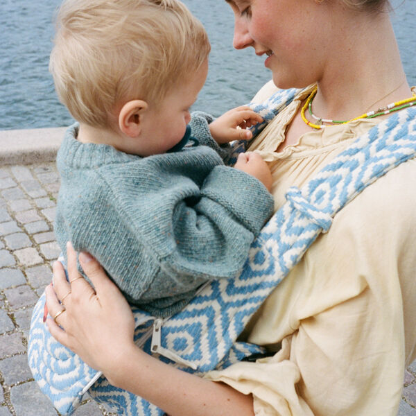 Moova Balance Carrier, blue mosaic, Moova