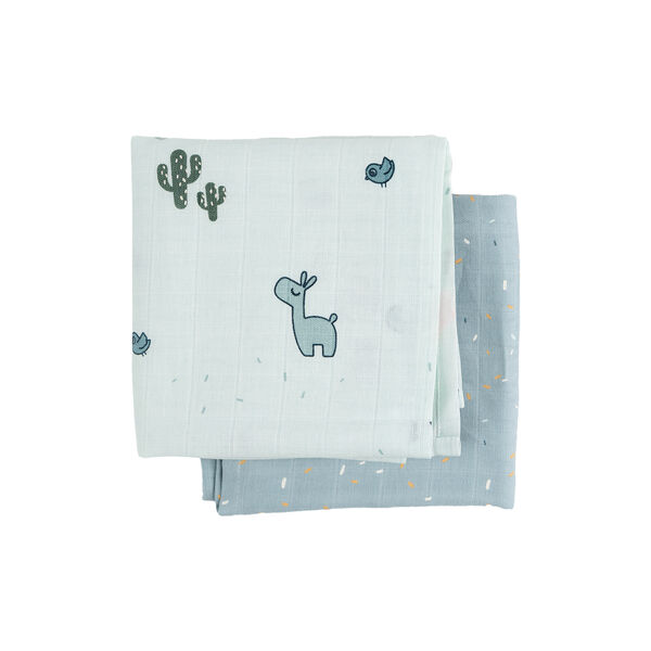 Lalee 2-pack Swaddle, blue, Done by Deer