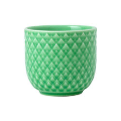 Rhombe Color Egg Cup, green, Lyngby Porcelæn