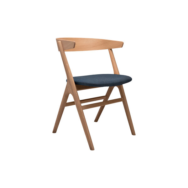 Sibast No 9 Dining Chair, soap treated oak/navy, Sibast Furniture