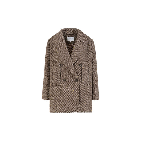 Wool jacket, graphic tweed, Coster Copenhagen