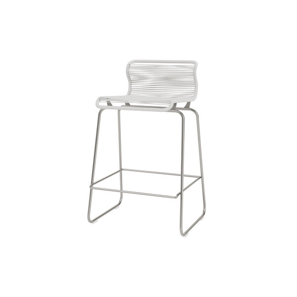 Panton One Kitchen Bar Stool, duke/steel, Montana Furniture