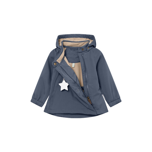 MATWAI Softshell Jacket, ombre blue, Mini A Ture