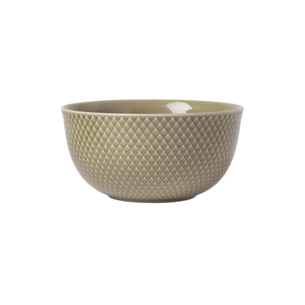 Rhombe Earth Bowl, clay, Lyngby Porcelæn