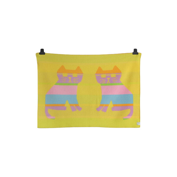 COOL CATS Half Size Throw, multi COOL CATS Half Size Throw, multi, Røros Tweed