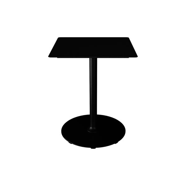 PICO Caf&eacute; Table with Round Base 60x60, black, HOUE