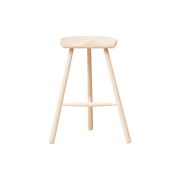 Shoemaker Chair™ no. 49, white oiled beech, Form & Refine
