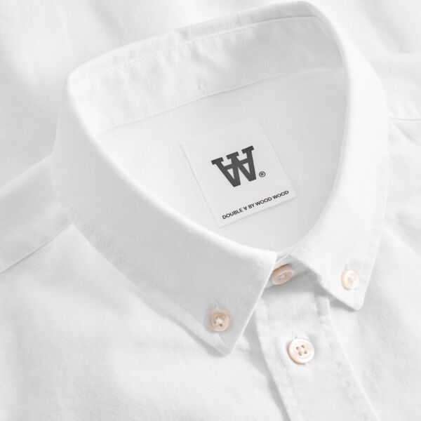 WWAdam Shirt, bright white, Wood Wood
