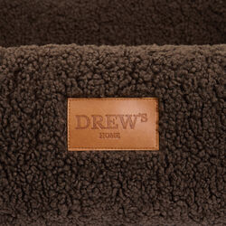 Nuna Dog bed, brown, Drew's Dogwear