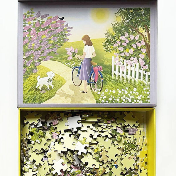 Spring Puzlze 300 pieces, ViSSEVASSE