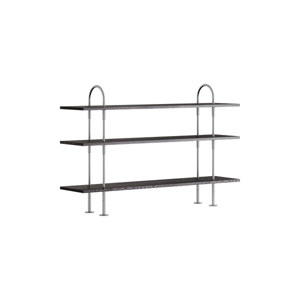 Keen Shelving, steel/ash veneer, GUBI