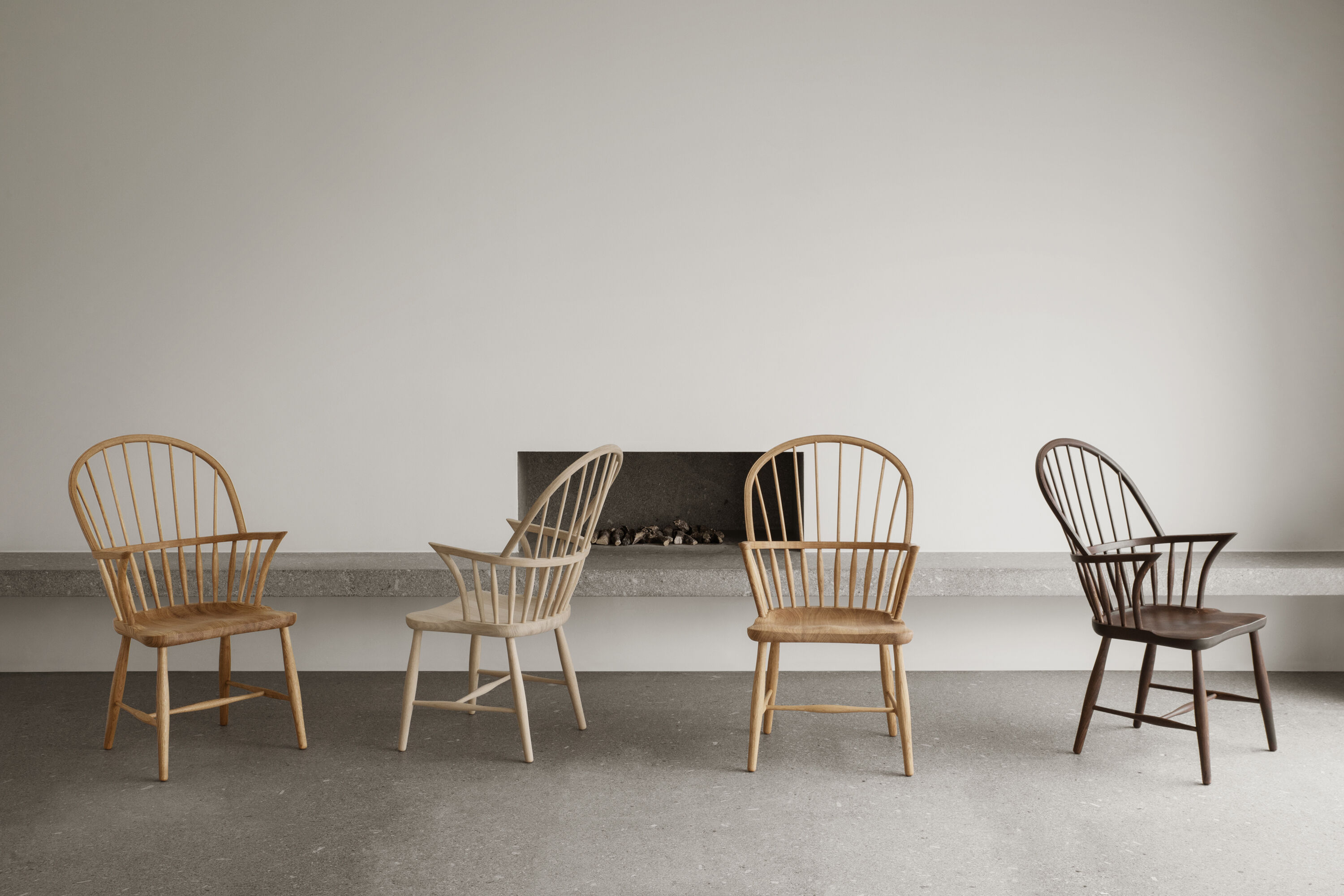 FH38 Windsor Chair, oiled oak