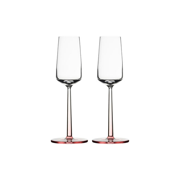 Essence Champagne Glass 2 pcs, rose, Iittala