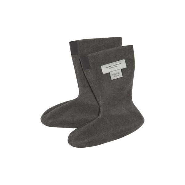 Fleece Socks, bark, Henriette Steffensen Copenhagen