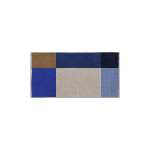 Colour Block Towel, blue, S&ouml;dahl