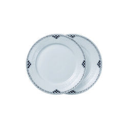 Black Lace Plate Ø 22 cm, 2 pcs., Royal Copenhagen