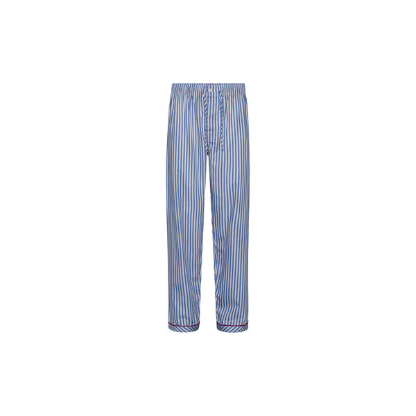 Rome Pyjamas, light blue strips/red piping, Ambassador 1867