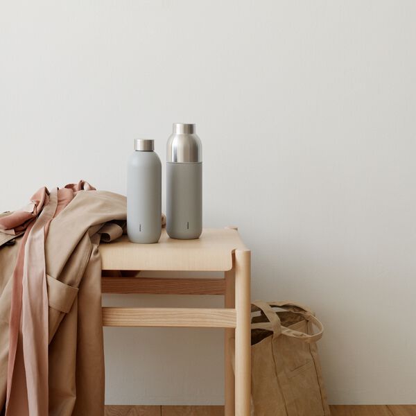 Keep Warm Termo Bottle, light grey, Stelton