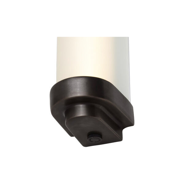 Cabin LED Wall Light 60 cm, weathered brass/frosted, Original BTC