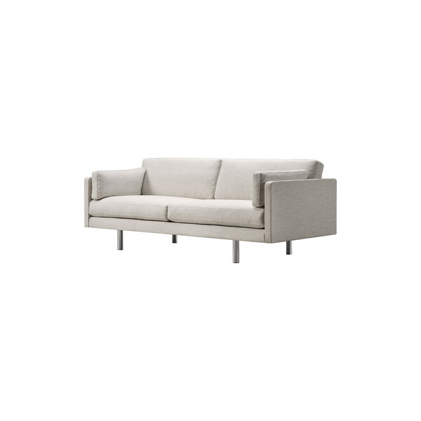 EJ220 100 2-seater Sofa 100 cm Cushions, Quill 7757/10, Fredericia Furniture