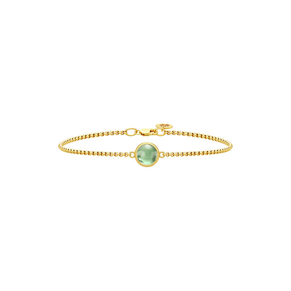 Primini Bracelet, gold/green amethyst, Julie Sandlau