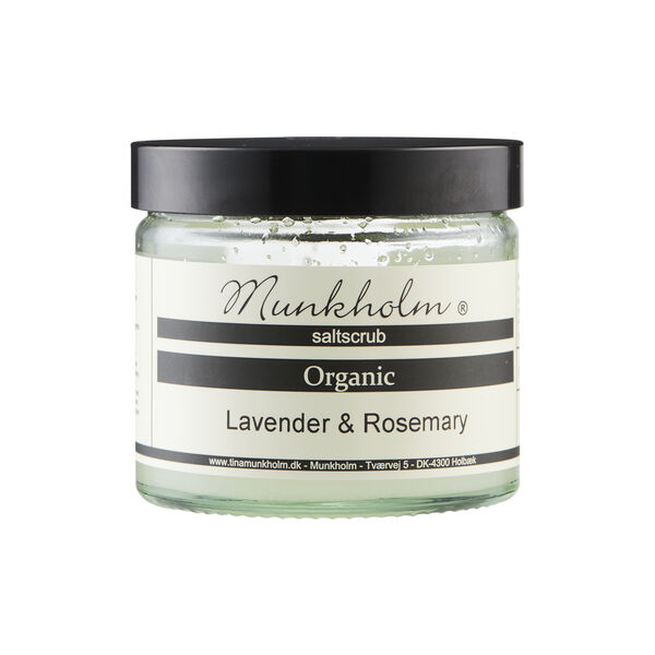 Organic Saltscrub, lavender & rosemary, Munkholm