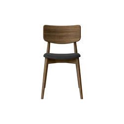 Chiara Dining Chair, Davos 0522 Black/røget eg, Bruunmunch Furniture