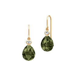 Ofelia Earrings, olive green, Julie Sandlau
