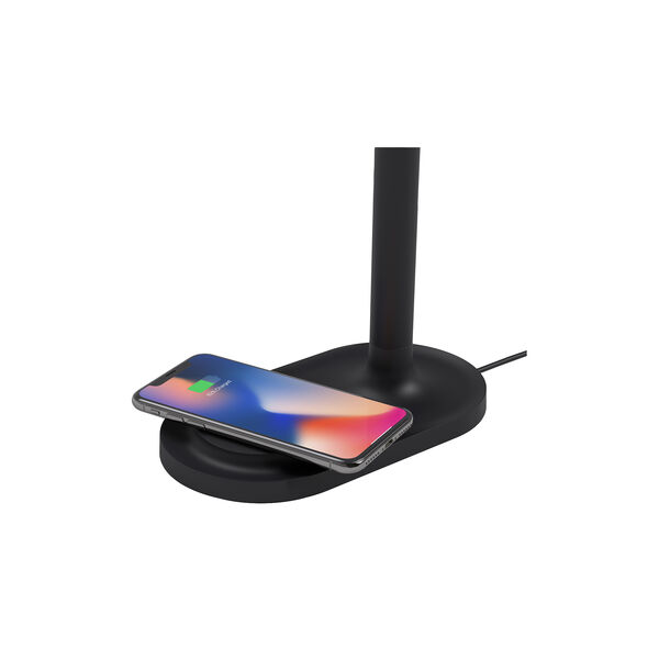 Emendo Lamp with Qi Wireless Charger, black Emendo Lamp with Qi Wireless Charger, black, Eva Solo