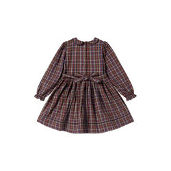 Darcel LS | Chocolate Check | Dress, MarMar Copenhagen