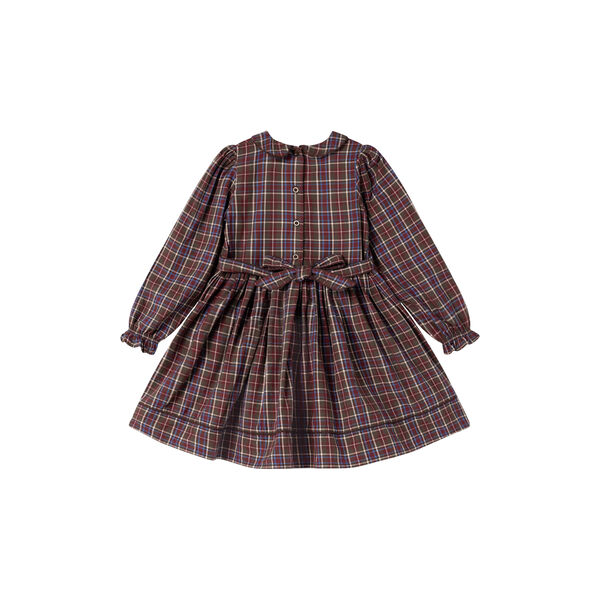 Darcel LS | Chocolate Check | Dress, MarMar Copenhagen