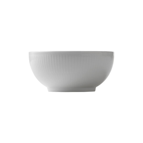 White Fluted Bowl 47 cl, Royal Copenhagen