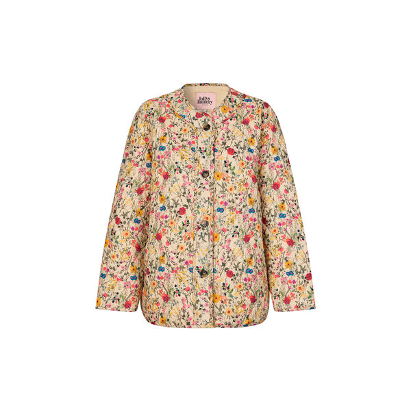 LilyLL Quilted Jacket LS, flower print, Lollys Laundry