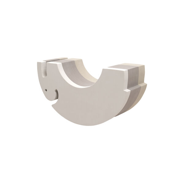 Elephant L, sand grey, bObles