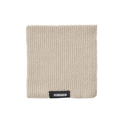 Knitted Dishcloth, light stone, Humdakin