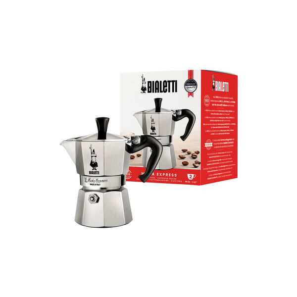 Moka Express Espresso Maker, 2 cups Moka Express Espresso Maker, 2 cups, Bialetti