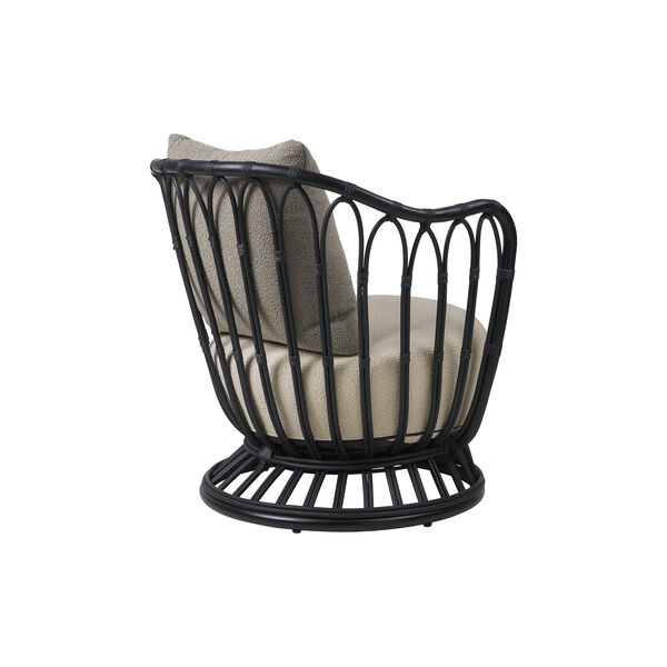 Grace Outdoor Lounge Chair, black Grace Outdoor Lounge Chair, black, GUBI