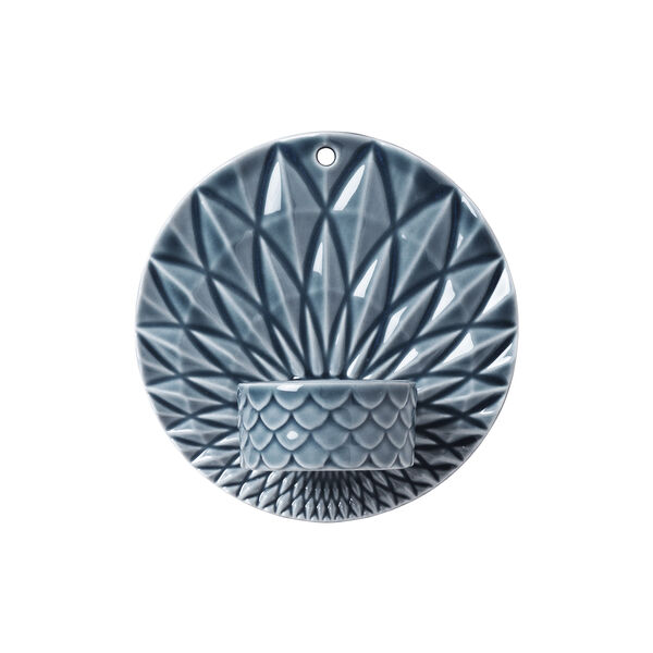 Pipanella Wall Votive Scales Tealight Holder, midnight, Dottir Nordic Design