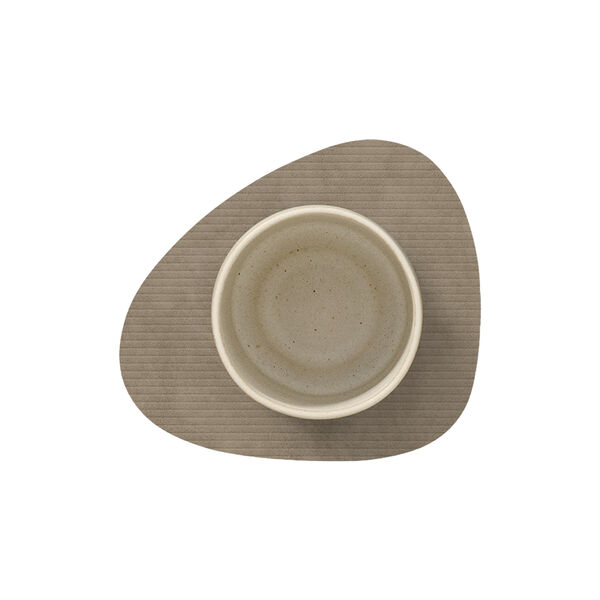 Corduroy glass mat Curve, nomad grey, LIND DNA