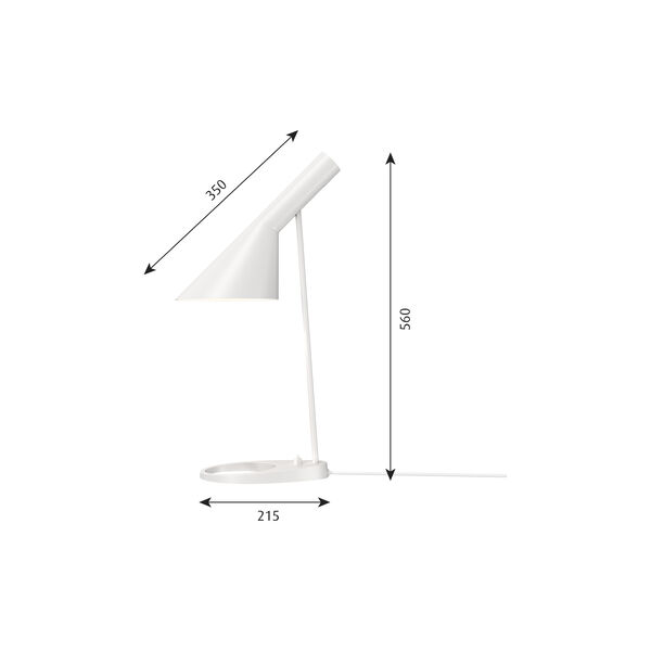 AJ Table Lamp, white, Louis Poulsen