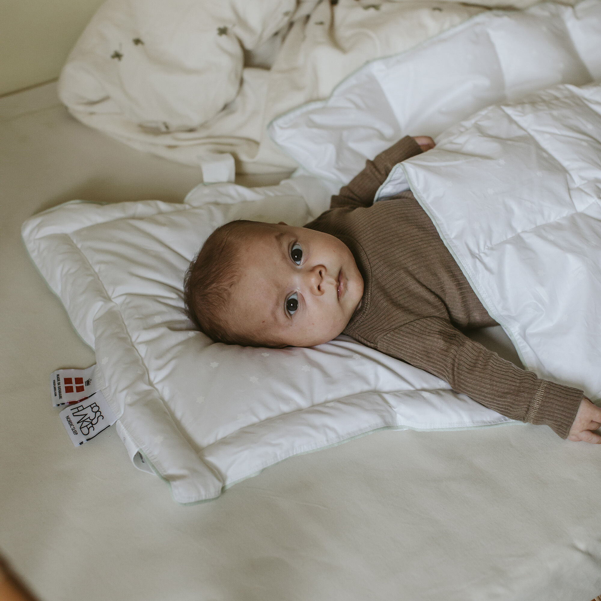 Infant duvet top