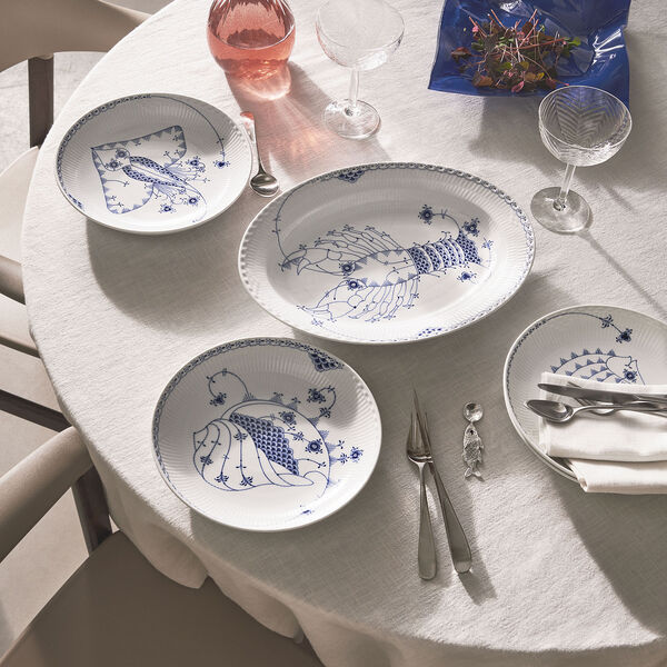 Royal Creatures bowl 25 cm, Stingray, Royal Copenhagen