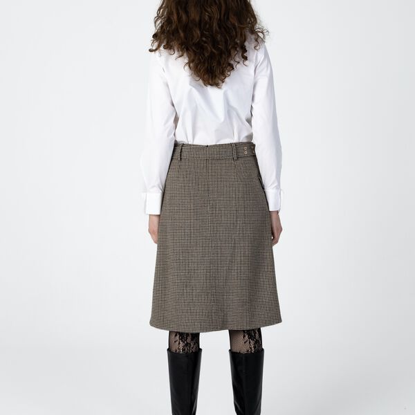 Shirt with sleeve detail, white, Coster Copenhagen