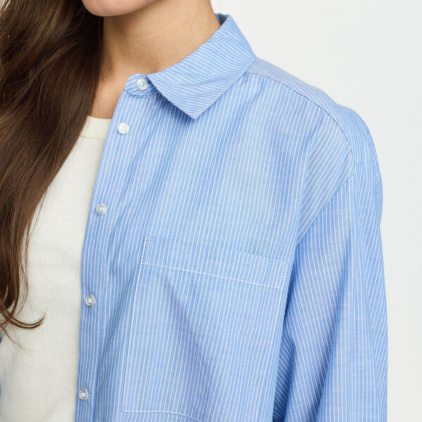 SRVeronica Striped Shirt, stripe blue bonnet, Soft Rebels