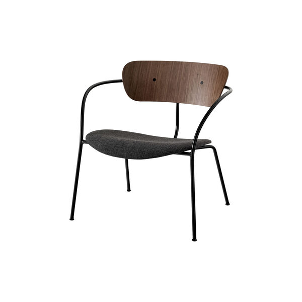 Pavilion AV6 Lounge Chair, walnut/grey Pavilion AV6 Lounge Chair, walnut/grey, &Tradition