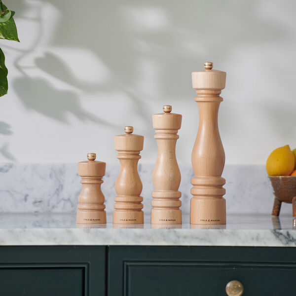 London Salt and pepper mill set, natural, Cole & Mason