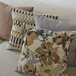 Vera Cushion, brown, Compliments
