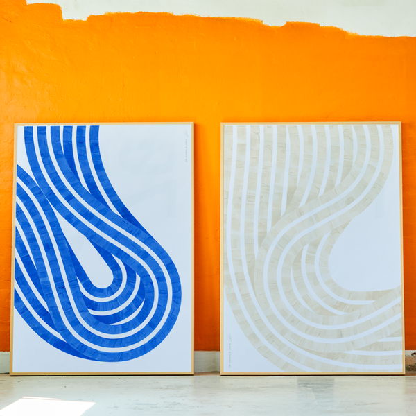 Entropy Sand 01 Poster, Paper Collective