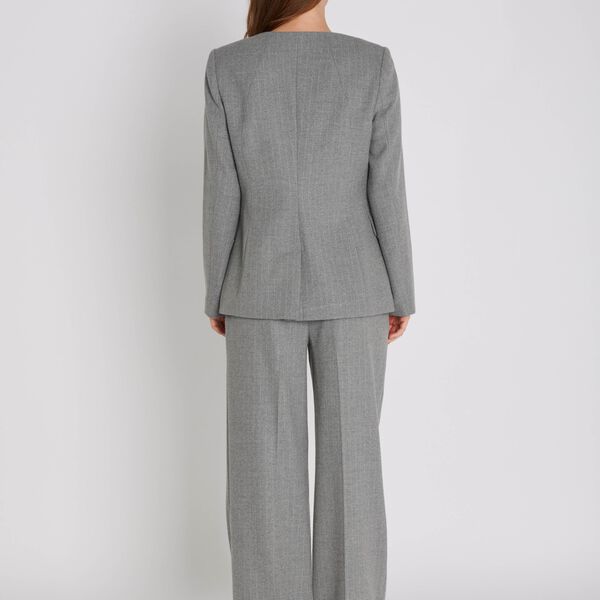 Peny Madelina pants, grey stripe Peny Madelina pants, grey stripe, PBO